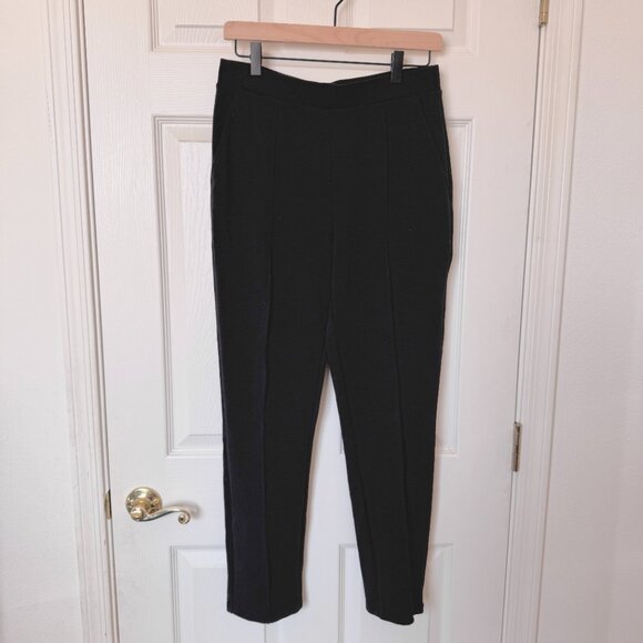 Wool& Rosso Straight Ponte Pant (S, Black) - Picture 6 of 11